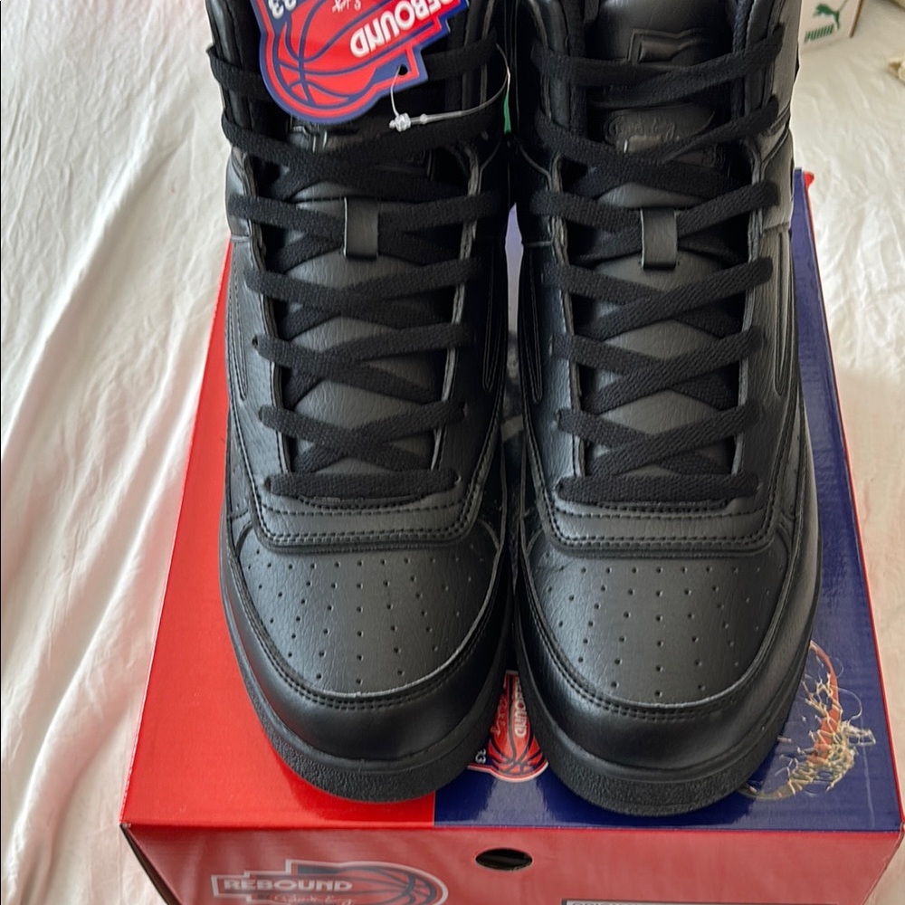 Patrick Ewing Men's Black Sneakers 9.5